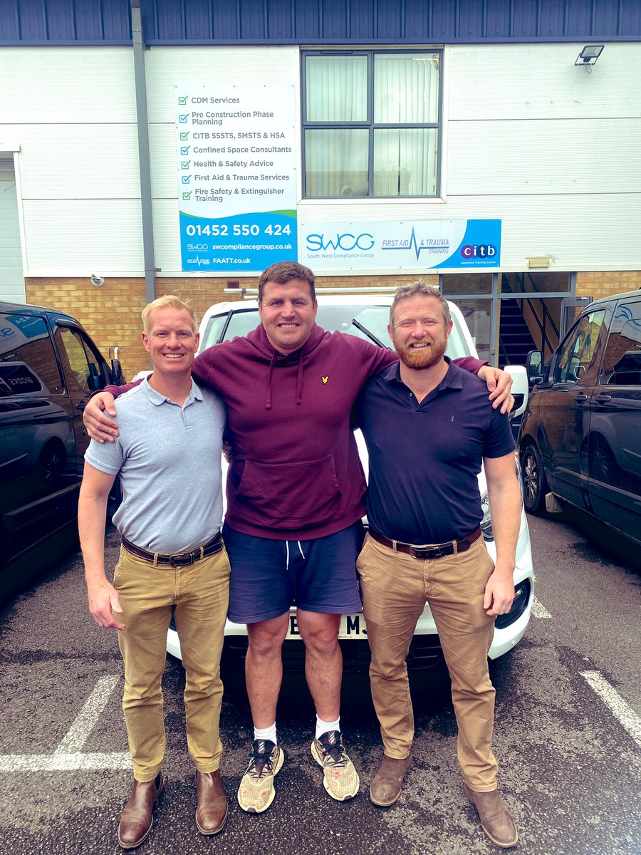 Former <a href="/EnglandRugby/">England Rugby</a> and <a href="/gloucesterrugby/">Gloucester Rugby 🍒</a> legend <a href="/Ben_J_Morgan8/">Ben</a> has been on our <a href="/CITB_UK/">CITB</a> Site Management (SMSTS) course this week. Ben has been furthering his knowledge to allow him to grow his company <a href="/No8Scaffolding/">No8 Scaffolding Ltd</a> and expand its operations into other areas of construction.