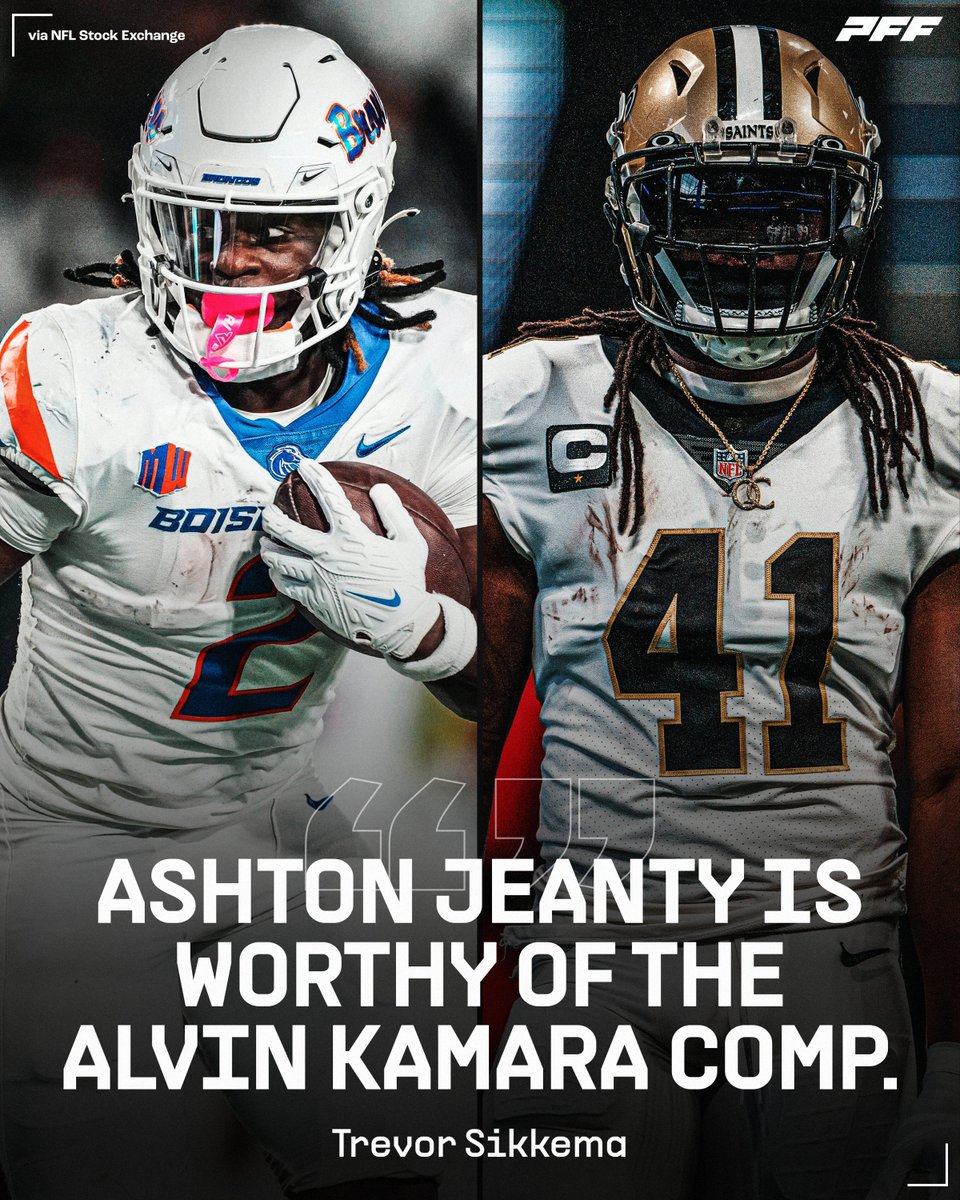 Ashton Jeanty has Alvin Kamara type traits👀