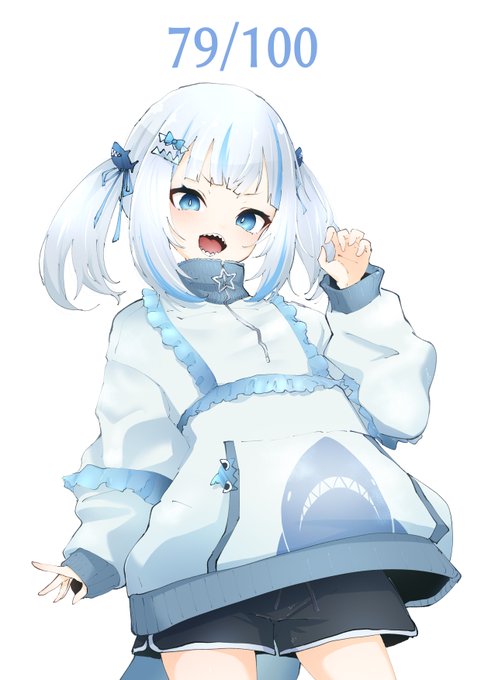 79/100
#gawrt
#VTuberイラスト100日チャレンジ 