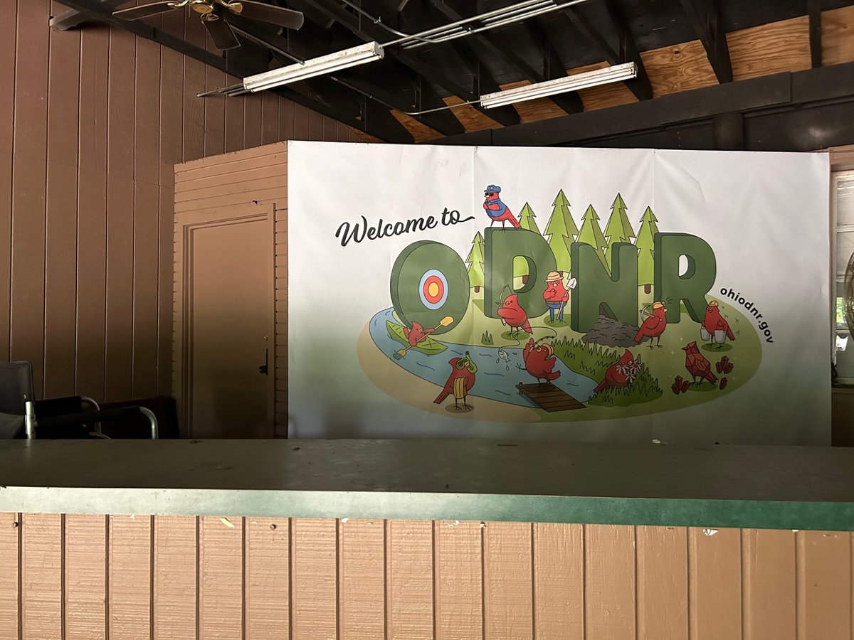 ohiodnr's tweet photo. We yearn for the fair! Here’s a sneak peek. 👀 As we prepare for the 2024 #OhioStateFair, we look at these empty spaces and feel elated that they will soon be filled with happy fairgoers. The wait is tough, but will be very WORTH IT! #ODNRAtTheFair @OhioStateFair @OHHeartofitAll https://t.co/dIet0TJLw6