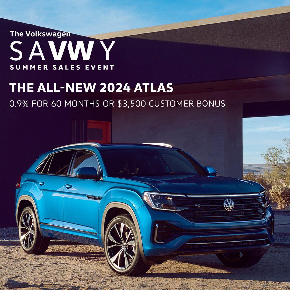 Drive home the all-new 2024 VW Atlas or Atlas Cross Sport! See O’Steen Volkswagen for details. #Volkswagen #JacksonvilleFL