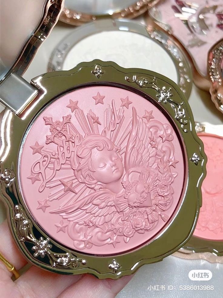 heartzjpg's tweet photo. flower knows cream blush from the little angel collection https://t.co/k9cCaazYeT