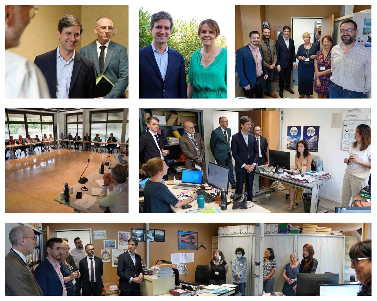 Natacha Chicot (@natachachicot) on Twitter photo Trés heureuse d'accueillir le Directeur Général des Ressources Humaines de <a href="/education_gouv/">Ministère Éducation nationale</a> en visite au rectorat de <a href="/AcademiedeNice/">AcademieNice</a>. L'occasion de saluer l'engagement remarquable de nos équipes pour assurer la préparation de la rentrée 2024 et la continuité des enseignements. Trés heureuse d'accueillir le Directeur Général des Ressources Humaines de <a href="/education_gouv/">Ministère Éducation nationale</a> en visite au rectorat de <a href="/AcademiedeNice/">AcademieNice</a>. L'occasion de saluer l'engagement remarquable de nos équipes pour assurer la préparation de la rentrée 2024 et la continuité des enseignements.