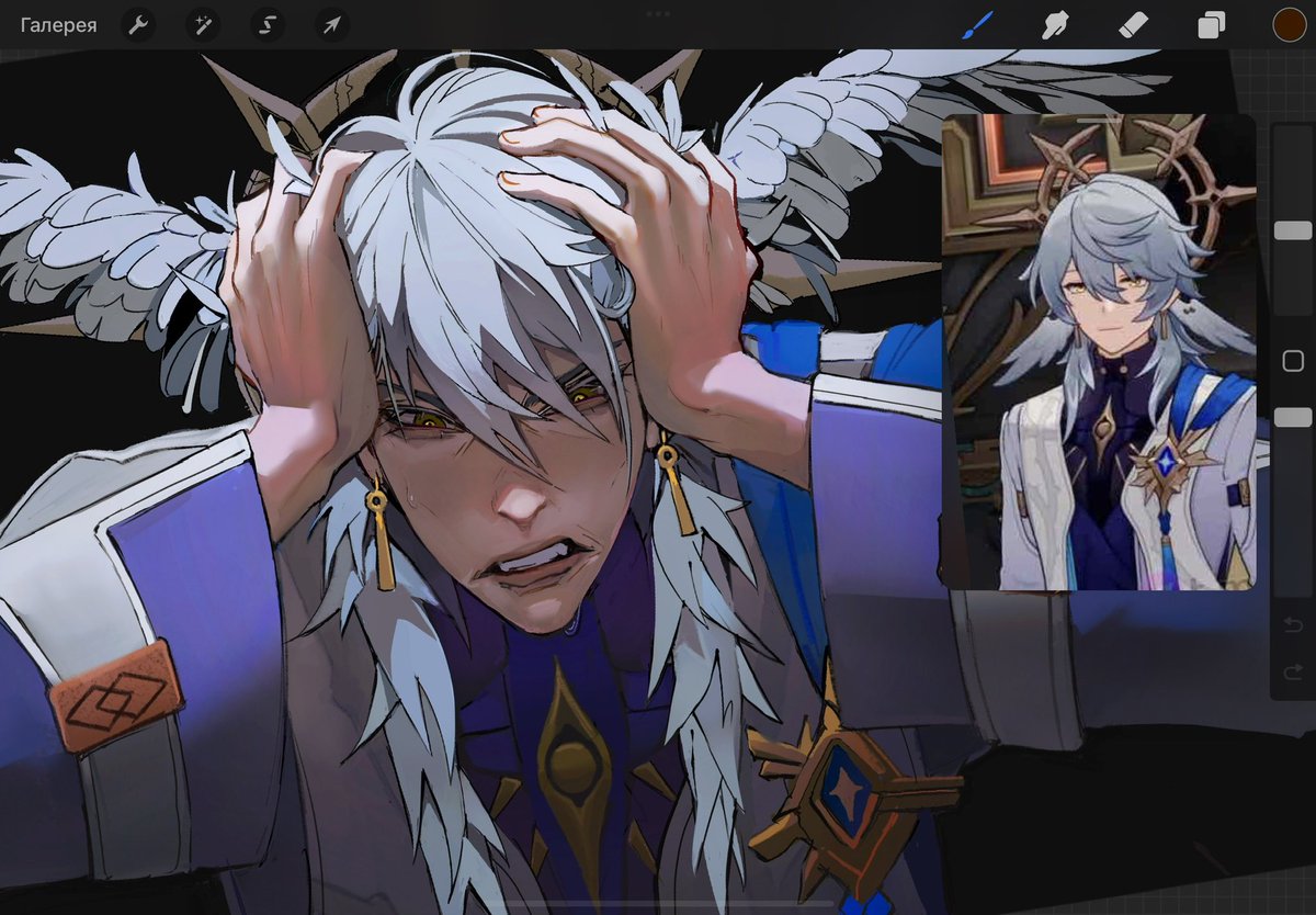 It seems like everything is so messy for him 
#SundayHSR