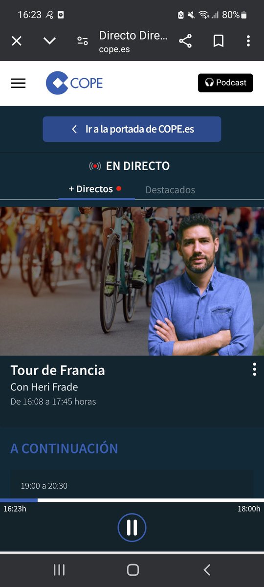 MrManuTadeo's tweet photo. @tjcope @OTTOBOSLEY En el móvil online #tourencope https://t.co/hQcZZxoroY