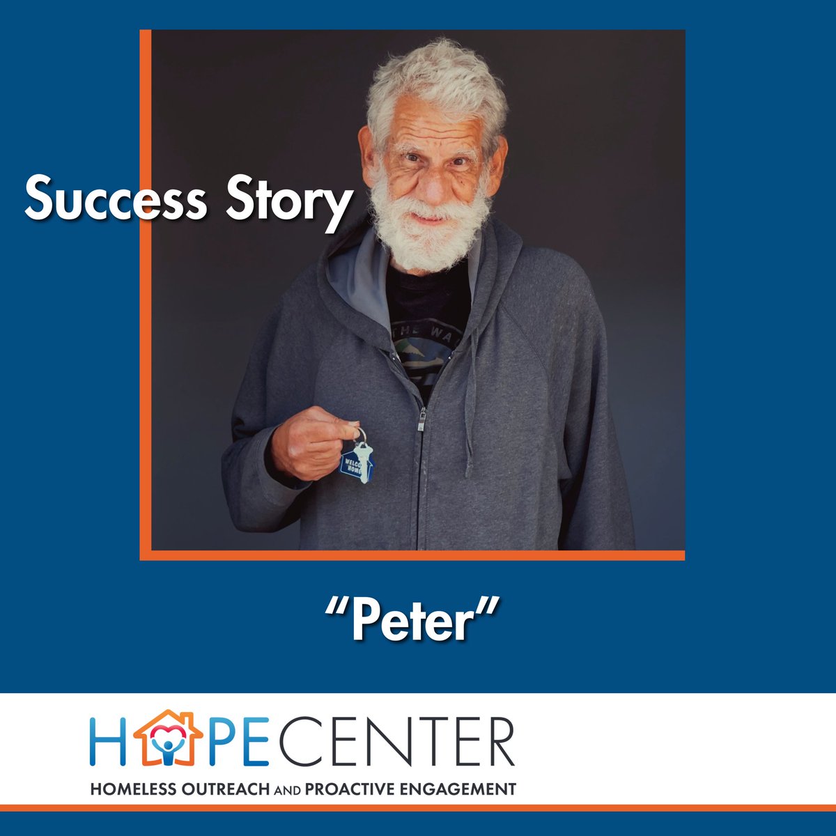 🧡Read Peter's Inspiring Journey on Our Blog! 

Discover how Peter, a dedicated Veteran, overcame homelessness with the support of HOPE Center. From facing health challenges to finding a stable home, his story showcases the power of collaboration and community support.

👉 Read