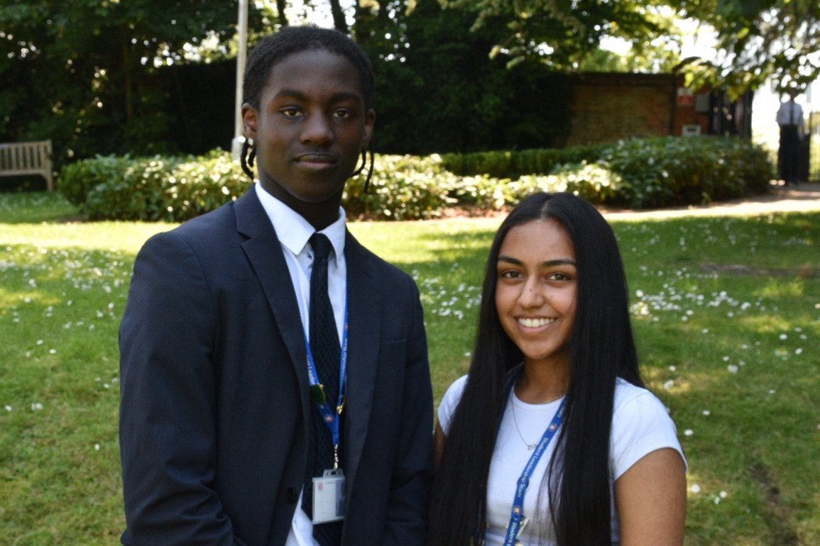 Aspirations Captains Jermaine and Megna