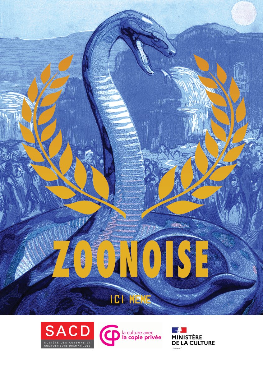 icimemeparis's tweet photo. "ZooNoise, cirque diplomatique" que la compagnie Ici Même consacre à la diplomatie inter-espèce est lauréat de l'aide ECRIRE POUR LA RUE attribuée par la SACD et la Direction générale de la création artistique (DGCA) du Ministère de la Culture.
Création, juillet 20025. https://t.co/ap6uIWrr5h