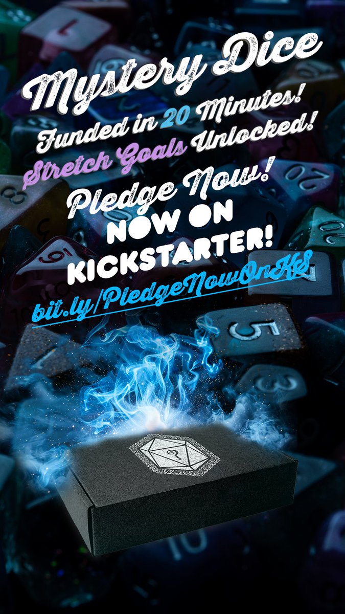 collins957's tweet photo. https://t.co/E8B0xfq286
@thedicetower
@EvilGeniusGames
@FanRollDice
@SmirkandDagger
@Lynnvander
@IndieGameAllies
#JoinTheCountdown #dnddice #dice #rpgdice #diceset https://t.co/3XIgGgP8P8
