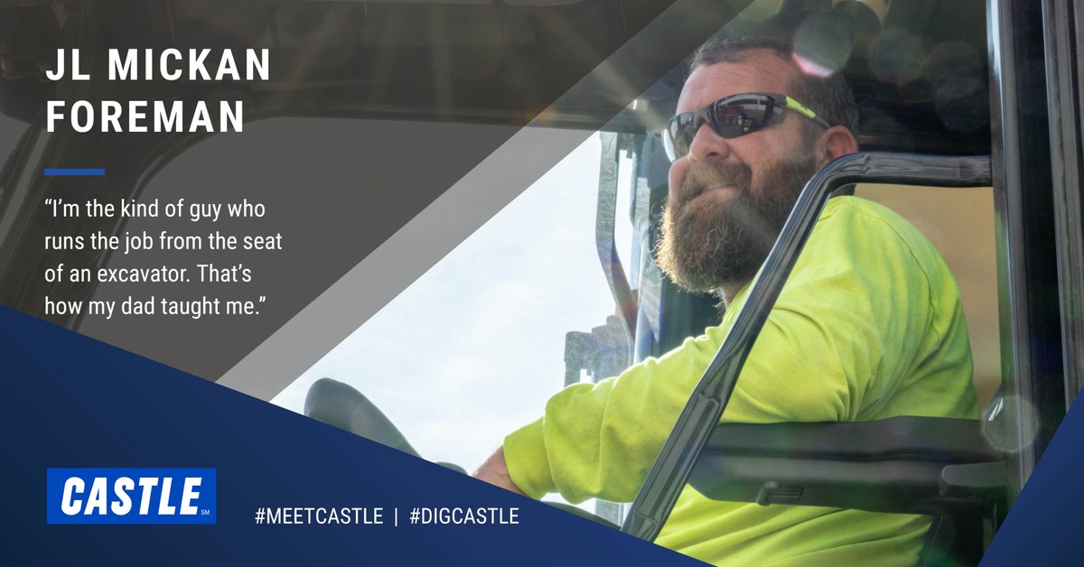 Castle Contracting (@digcastle) on Twitter photo Since joining <a href="/DigCastle/">Castle Contracting</a> nearly 18 years ago, J.L. Mickan has delivered projects for clients ranging from Missouri American Water to Bayer. He currently serves as a general foreman on Casey Fork Solar in Mount Vernon, Illinois. digcastle.com/insights/jl-mi…
#MeetCastle #DigCastle Since joining <a href="/DigCastle/">Castle Contracting</a> nearly 18 years ago, J.L. Mickan has delivered projects for clients ranging from Missouri American Water to Bayer. He currently serves as a general foreman on Casey Fork Solar in Mount Vernon, Illinois. digcastle.com/insights/jl-mi…
#MeetCastle #DigCastle