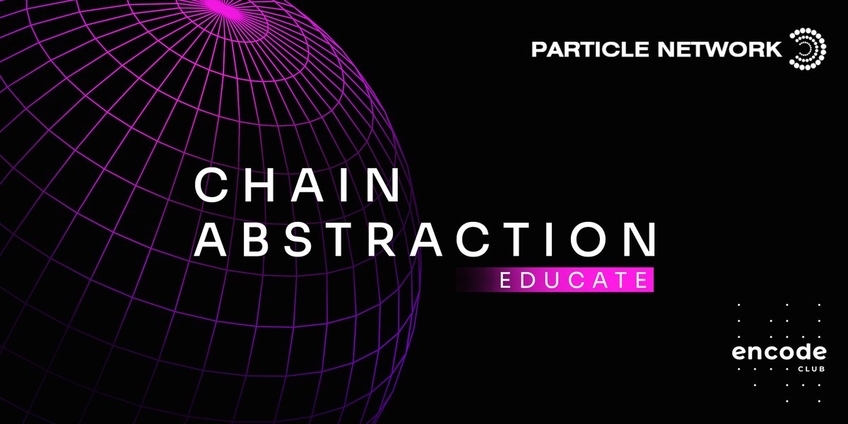 encodeclub's tweet photo. 📢 Starting 29th July, join us and @ParticleNtwrk
for the Chain Abstraction Educate series!

Explore the world of chain abstraction with weekly workshops led by @CelestiaOrg, @OneBalance_io, @AvailProject, @agoric & @SocketProtocol. 

Learn how to simplify UX and unify liquidity across chains. 

Info & regs 👉 https://t.co/tqiyHxImFu