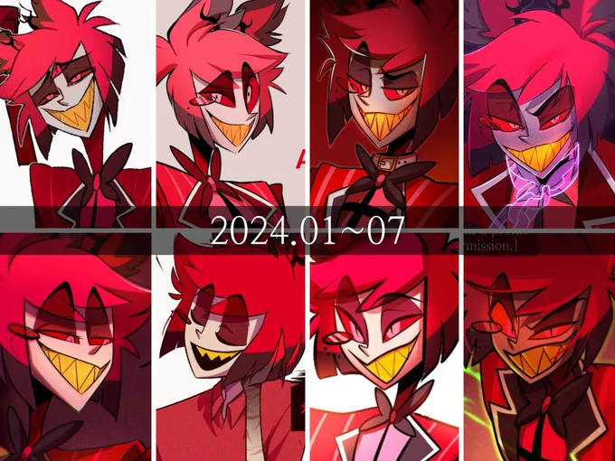 HazbinHotel 2024.01~07 #HazbinHotel