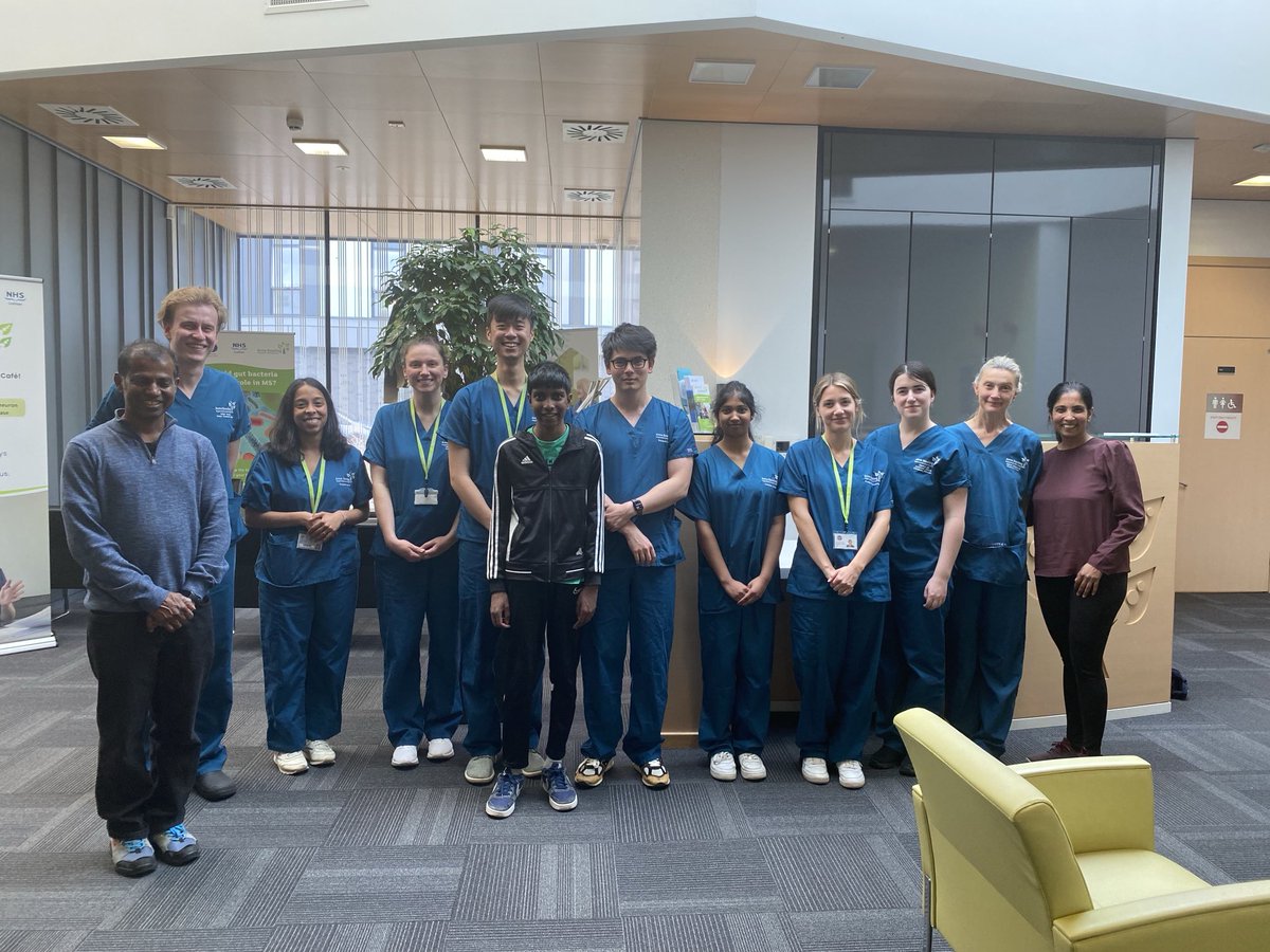 A pleasure to welcome the Saravanan’s to Clinic today - Prasheeta wants to learn how we are developing new treatments for MND. Thanks to the families who allowed Prasheeta to join your NHS clinic appts and ⁦<a href="/mndsmart/">MND-SMART</a>⁩ trial appt today. Thanks for our treats from Shetland !