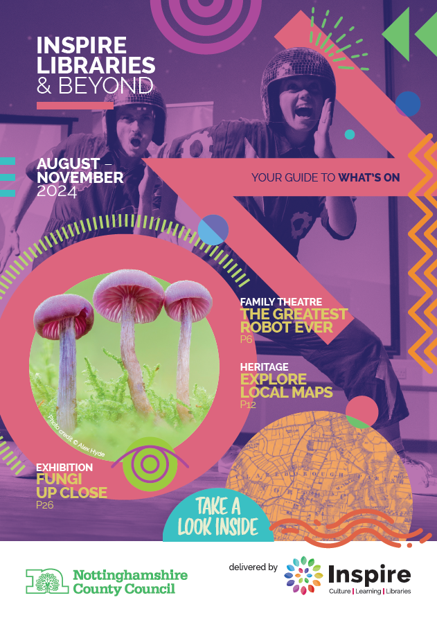 Our Summer-Autumn What's On Guide is here! ☀️🍂

Available online now and at your local library and archives from 15 July 🤩

Don't miss:
📚 Summer Reading Challenge
🤖 The Greatest Robot Ever
🗺️ Pride in our Place
🎤 Inspire Poetry Festival

View online: bit.ly/4cMGkZf