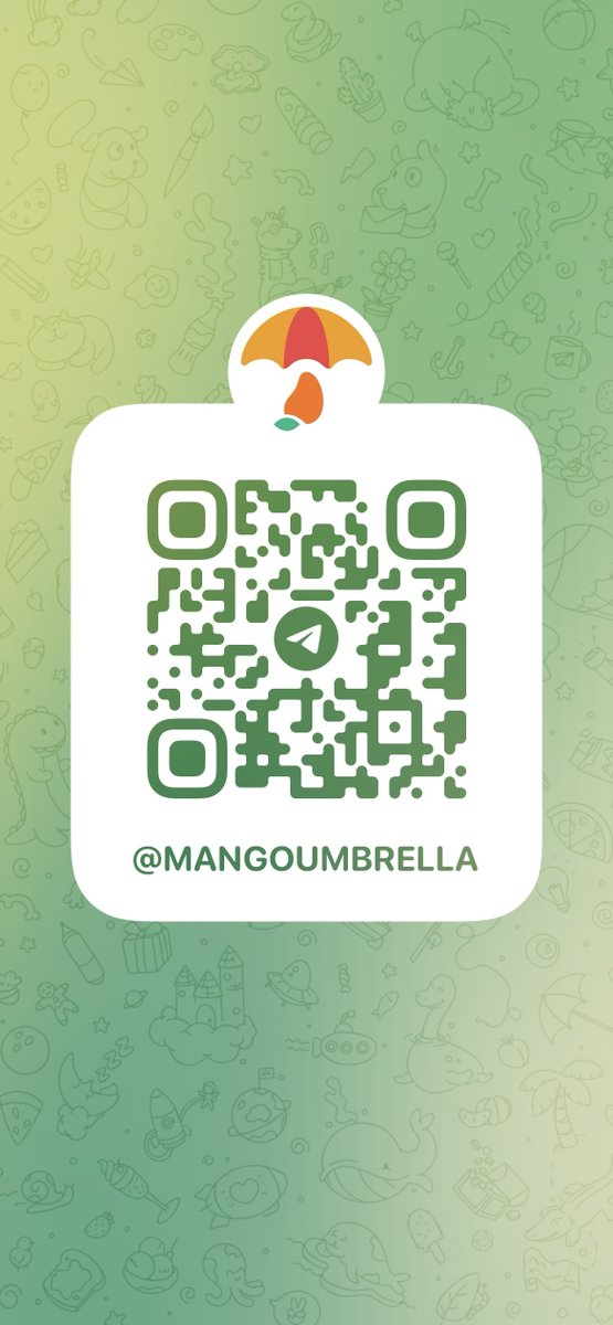 MangoUmbrellaHQ's tweet photo. PSA: I decided to revive my Telegram channel. Join me at https://t.co/MPxDVTxhqM https://t.co/Y85d9cuFCr