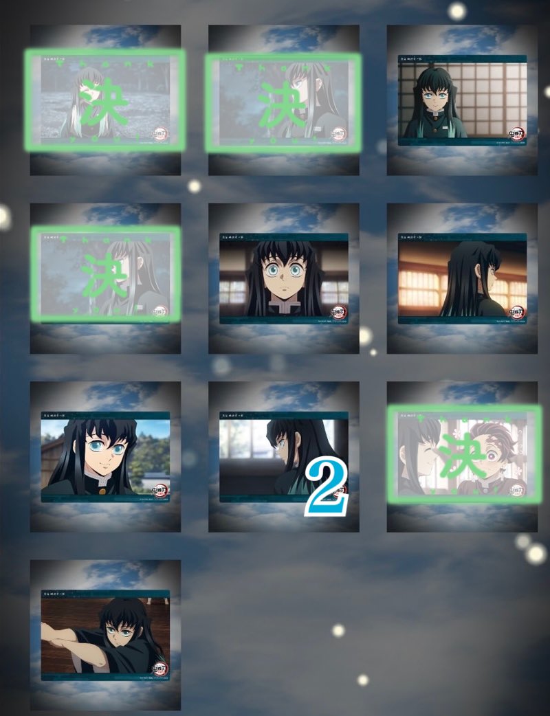 _bobmm's tweet photo. 【交換】鬼滅ufotable webくじ ビッグクリアカード 無一郎

(譲)①〜③枚目の絵柄全て

(求)32 又は 定価＋送料

ひとまず交換優先の為、現時点で重複している分のみ譲渡可能◎

お気軽にお声掛けください https://t.co/MQXsNRSTB6