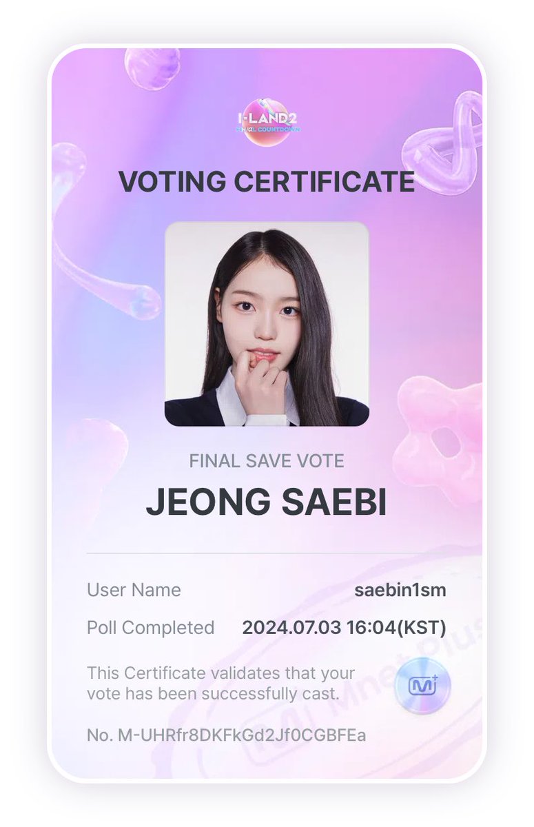 saebin1sm's tweet photo. we do get to have a last minute vote during the finale right? https://t.co/IRYd0ssOhh