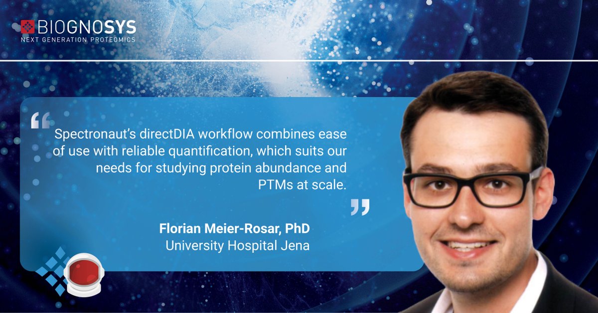 Biognosys (@biognosys) on Twitter photo Spectronaut solves many of the challenges of large-scale proteomics studies. #Spectronaut user <a href="/fmeierX/">Florian Meier</a> (<a href="/uniklinik_jena/">Uniklinik Jena</a>) shares with us why Spectronaut is his software of choice for PTM studies at scale. Get in touch for a free trial: ow.ly/eI2O50SuCfp Spectronaut solves many of the challenges of large-scale proteomics studies. #Spectronaut user <a href="/fmeierX/">Florian Meier</a> (<a href="/uniklinik_jena/">Uniklinik Jena</a>) shares with us why Spectronaut is his software of choice for PTM studies at scale. Get in touch for a free trial: ow.ly/eI2O50SuCfp