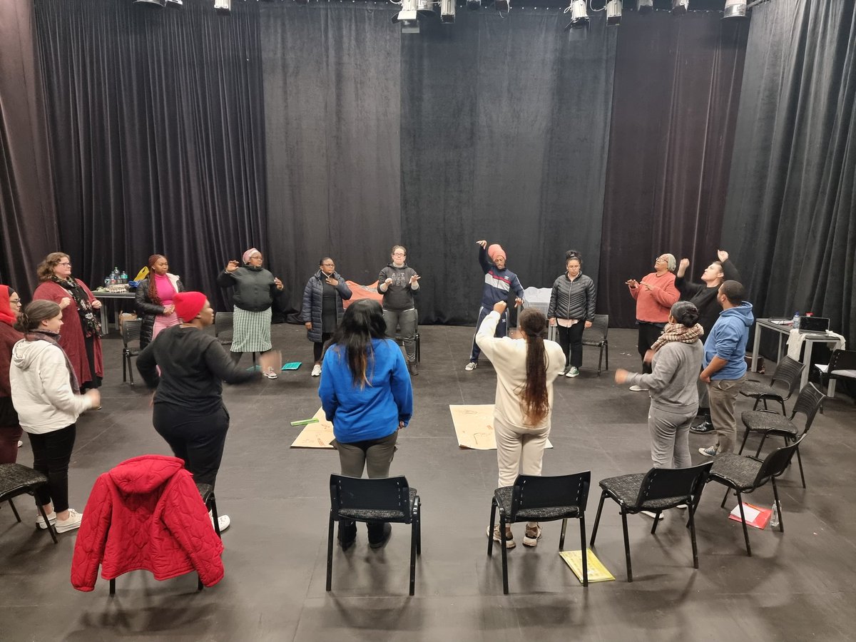 Day 3 of 5✔️
Creative Arts Intermediate Phase Teacher Training hosted by the <a href="/WCED_CTLI/">Cape Teaching and Leadership Institute</a>  &amp; GET Curriculum Directorate, with some phenomenal facilitators of the highest quality at the Drama Department of <a href="/MatiesResearch/">Research at Stellenbosch University</a>
 💃🎭🎼🎶🎨🖼👨‍🎨
<a href="/WCEDnews/">WCEDNews</a> <a href="/teachingconnect/">Juan Benjamin</a> <a href="/AninaLundie/">Anina Lundie</a>