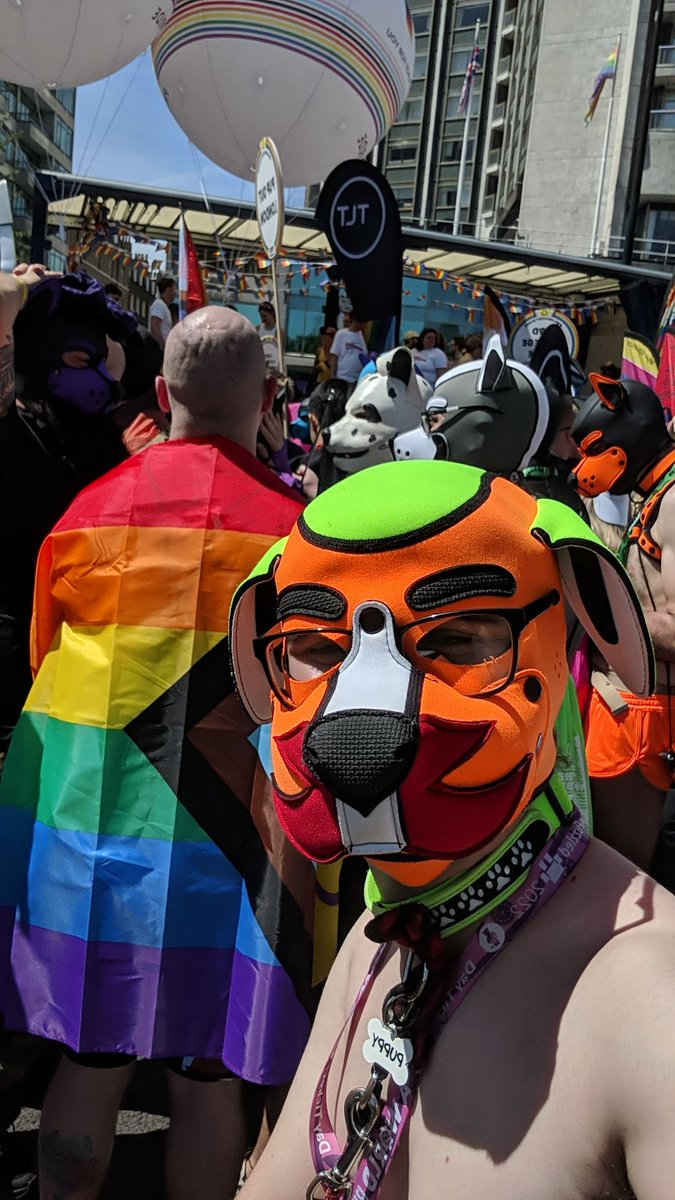 Pup Fledo (@pup_fledo) on Twitter photo Had a great Saturday at #londonpride2024 with <a href="/PrideUnboundLDN/">Pride Unbound London</a>!!!
Didn't get much photos as puppy was enjoying the day ๐ Had a great Saturday at #londonpride2024 with <a href="/PrideUnboundLDN/">Pride Unbound London</a>!!!
Didn't get much photos as puppy was enjoying the day ๐