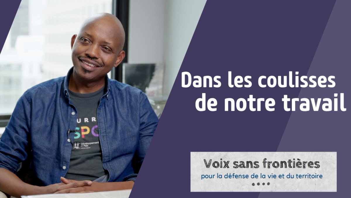 DevPaix's tweet image. C’est avec joie qu'on partage avec vous la vidéo documentaire que nous avons créée dans le cadre du projet NQSF 2022-2024 – Voix sans frontières : pour la défense de la vie et du territoire qui nous amène dans les coulisses du travail de @DevPaix 

youtube.com/watch?v=AagrTM…
