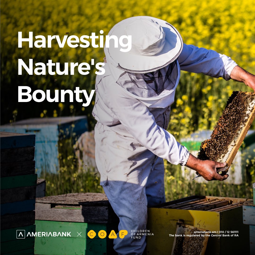 Excited to partner with #COAF to empower #rural communities in #Armenia through #entrepreneurship, reaffirming our commitment to support small #businesses, &amp; also our commitment to #sustainability by supporting beekeeping as an environment-friendly sector.
ameria.me/3VQ4UBN