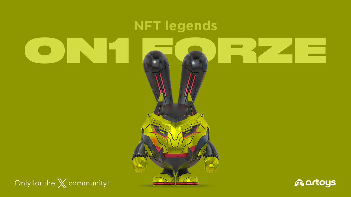 The toy is now unlocked 🔓 

The <a href="/0n1Force/">ONI FORCE</a> consists of 7,777 generative side-profile characters, each with over 100 unique, hand-drawn features. To thrive in The Ethereal Enclave, you'll need strength, spirit, and a sense of style.  

Get the toy: artoys.app/toy/0n1-forze?…