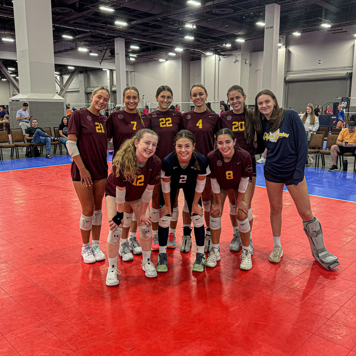 Reporting from VEGAS! 17N is pumped to kick off the #GJNC! Let’s go, NOVA! #theNOVAway #WTD #LOVBclub