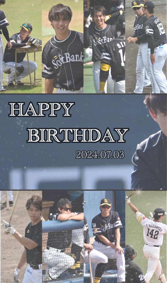tgaagn's tweet photo. お誕生日おめでとうございます🎂💙

宜聖くんにとって２４歳も素敵な
一年になりますように☺️！！

ガチ最強の推しです🐶💫（笑）

2024.07.03

#中村宜聖
. https://t.co/z53Q9gPOud