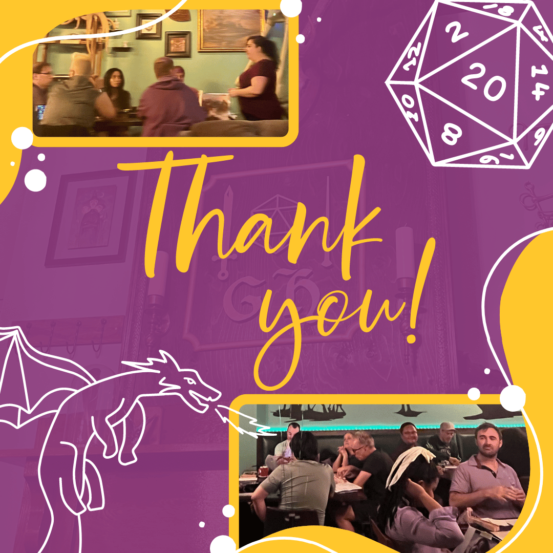 We had a blast at the recent TorontoDND event! Here's a BIG thank you to the awesome team and everyone who supported us to help raise funds for ASO! Your support means a great deal as we work towards continuing to provide free vital services to the ASD1 community. #torontodnd
