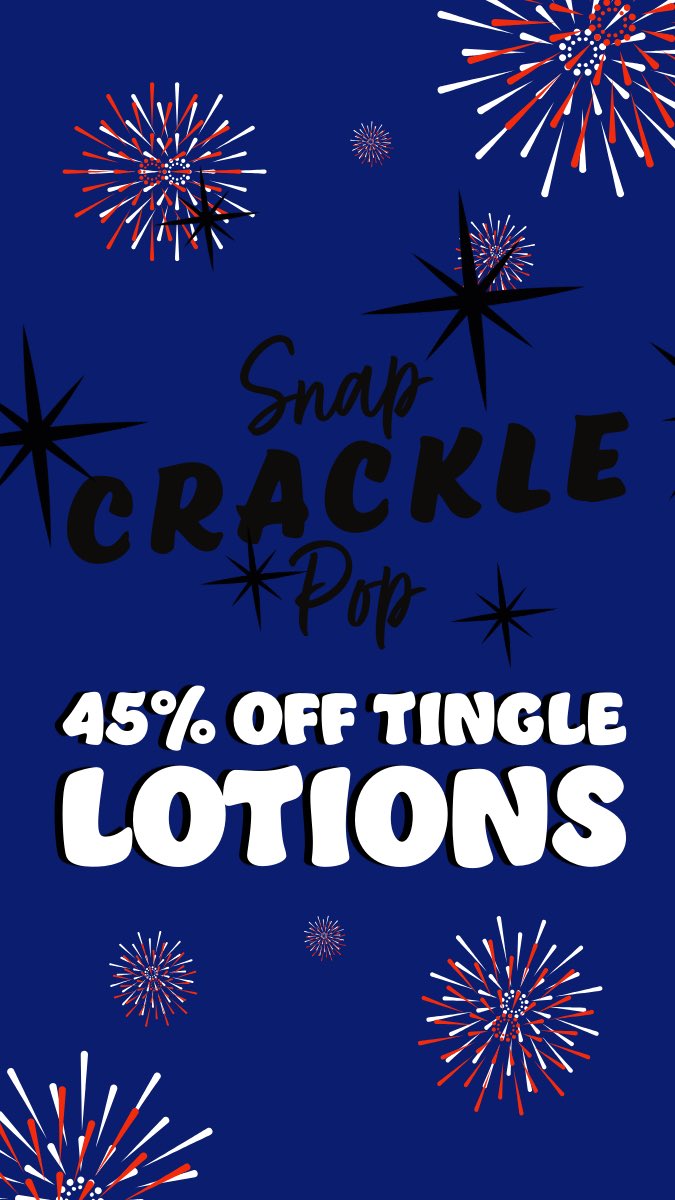 SunShackBenton's tweet photo. 45% off tingles! https://t.co/5fJ93Rufkg