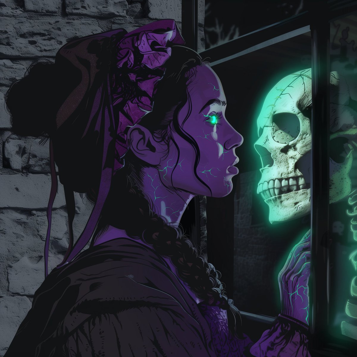 In the afterlife, you are mine.