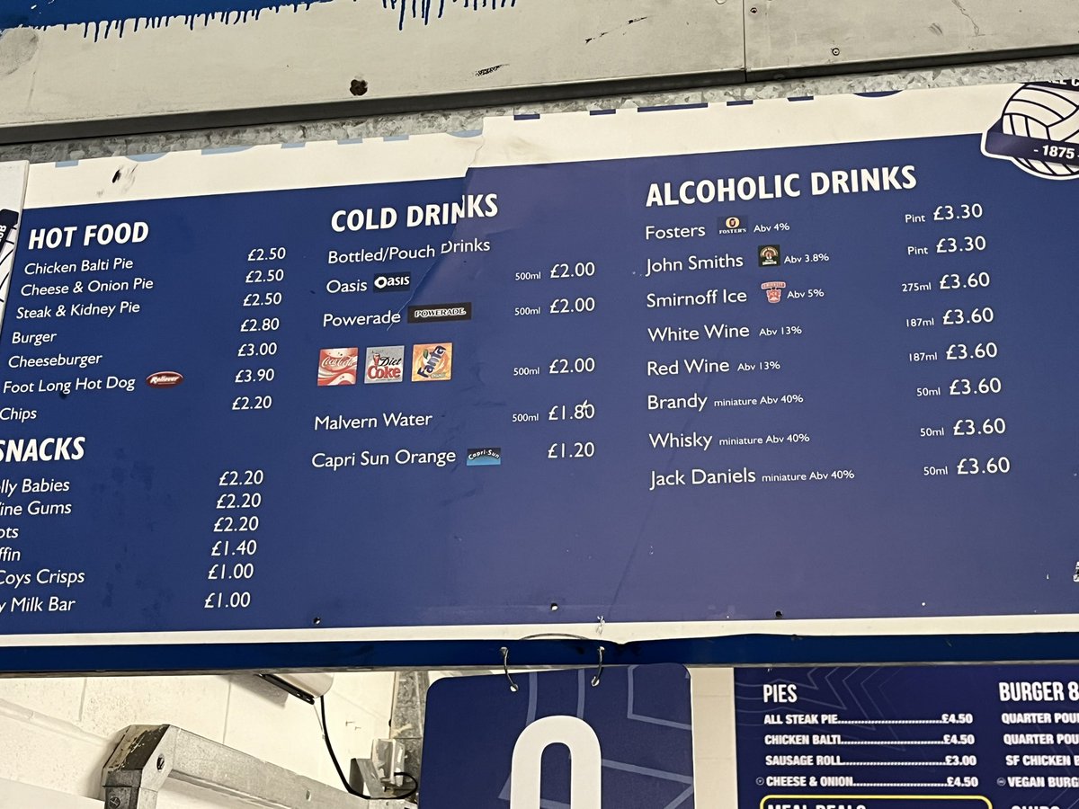 Old signs in the Gil Merrick #bcfc