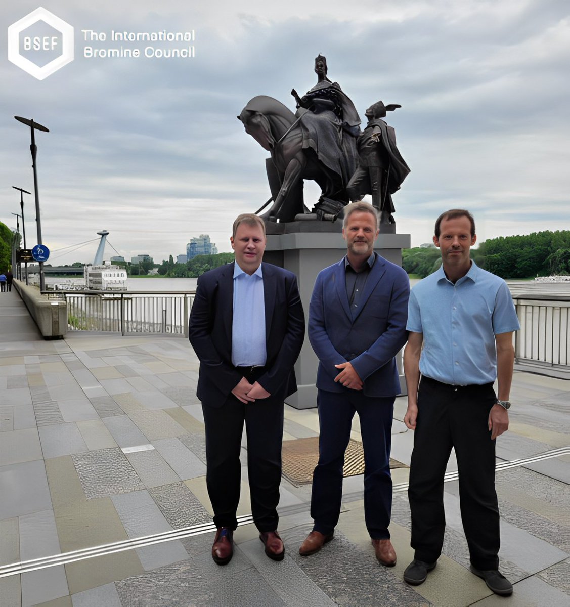 Today, we are in Bratislava, Slovakia 🇸🇰 engaging with key government and industry stakeholders 🤝 

It was a pleasure to discuss the key role of #BFRs in #FireSafety, particularly in the automotive sector 🚗

Looking forward to future collaboration! 🔥🛡