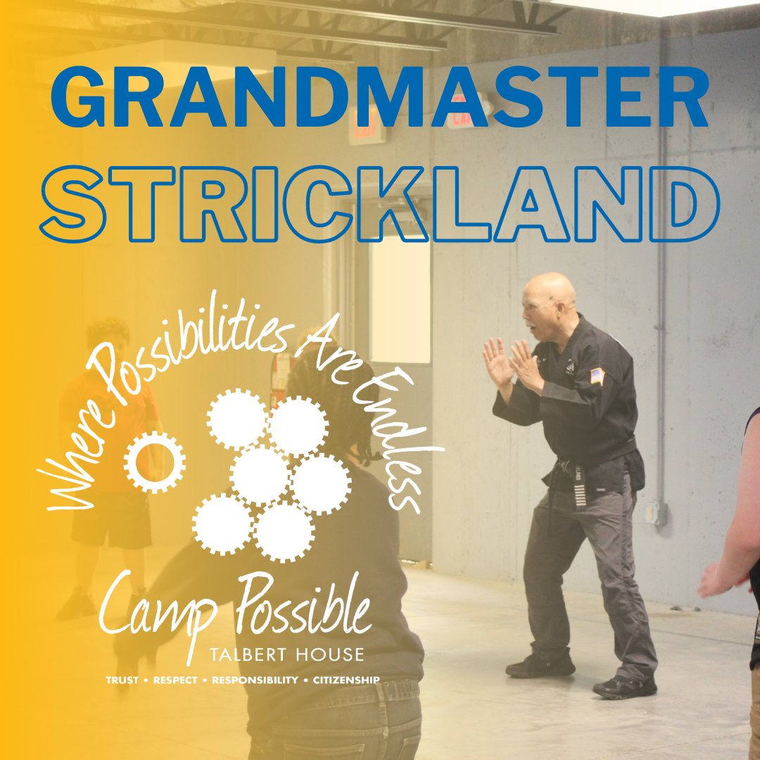 For the past decade, Grandmaster Stickland has dedicated himself to empowering kids at Camp Possible, helping them enhance their self-esteem and master self-control. Thank you Grandmaster Stickland!