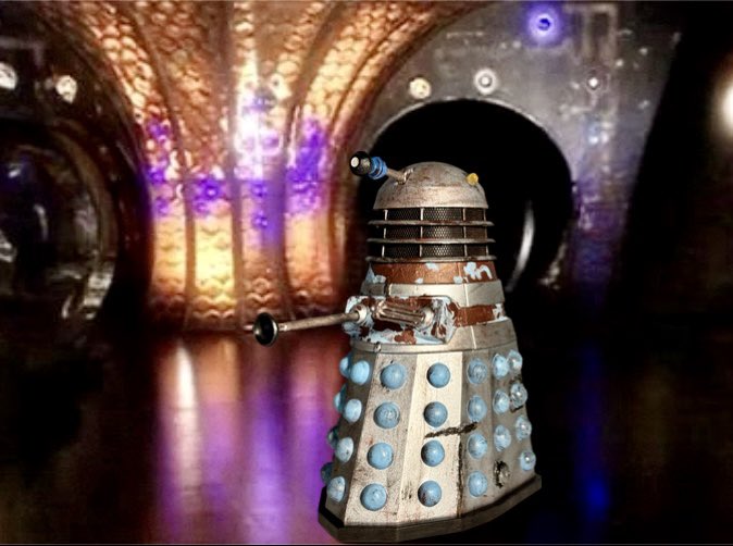 JR1991JR's tweet image. Doctor Who Time Lord Victorious 
Dalek Prime Strategist

A challenge to complete, but worth it to see it finished! 
#DoctorWho #Dalek #DoctorWhoCustomFigure @bigfinish