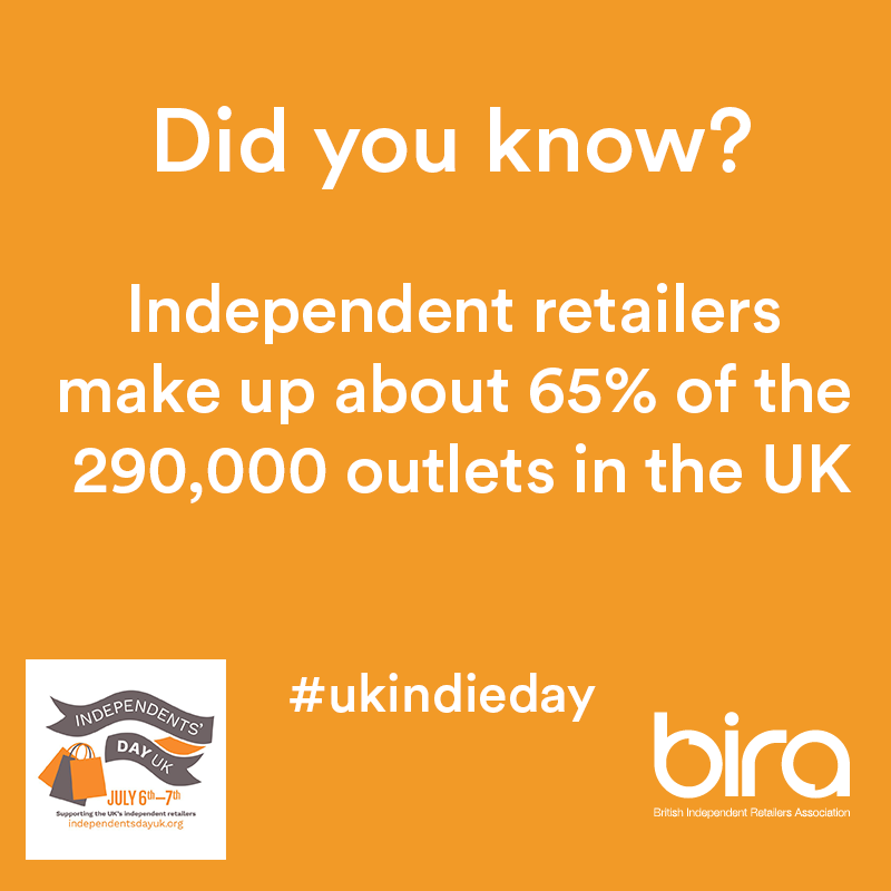 Did you know? Independent retailers make up 65% of the UK's retail outlets? Supporting them means supporting your local community. As our way of supporting independent retailers we're offering 30% off membership throughout July! bit.ly/IndieDayUK

#RetailSupport #ukindieday