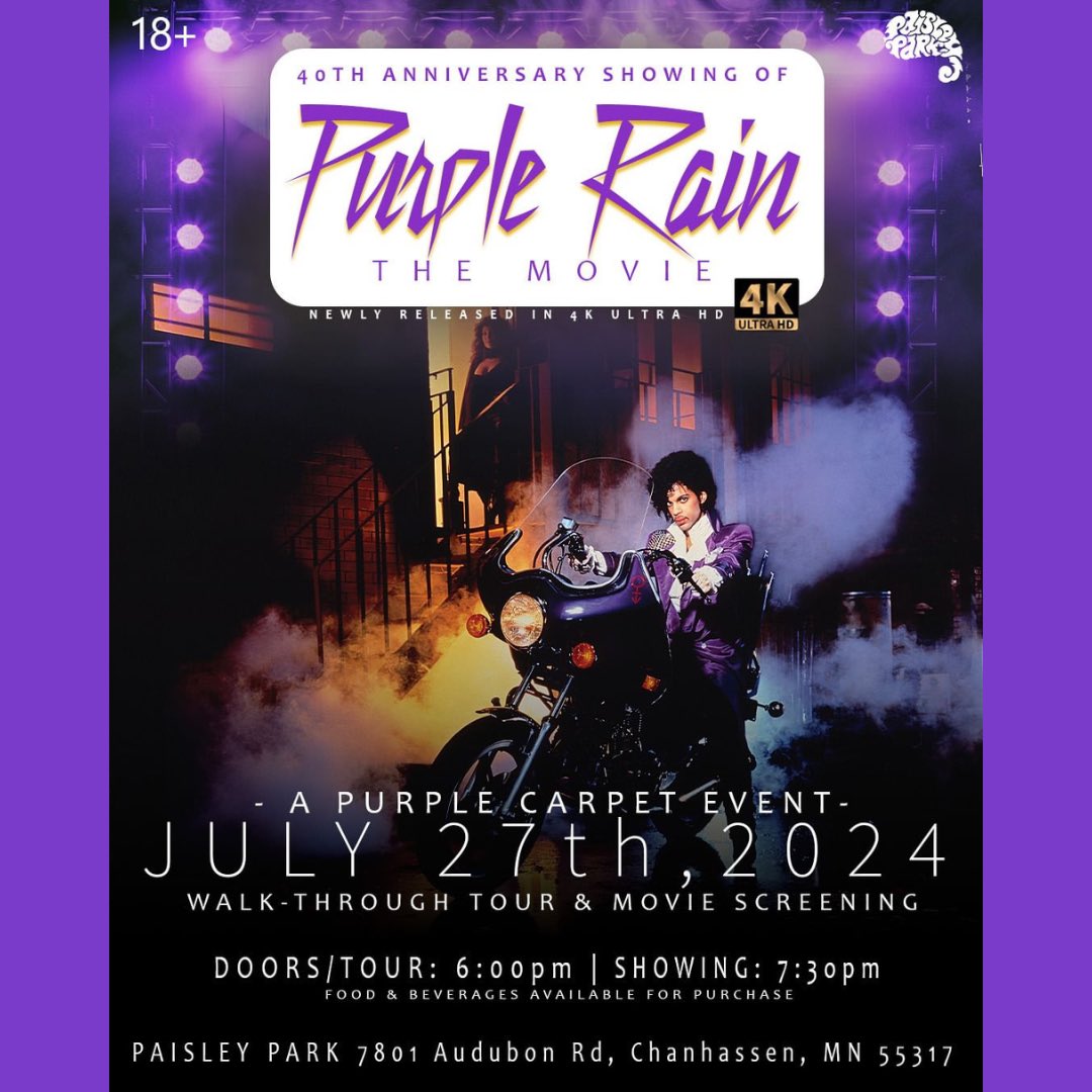 Prince tweet media