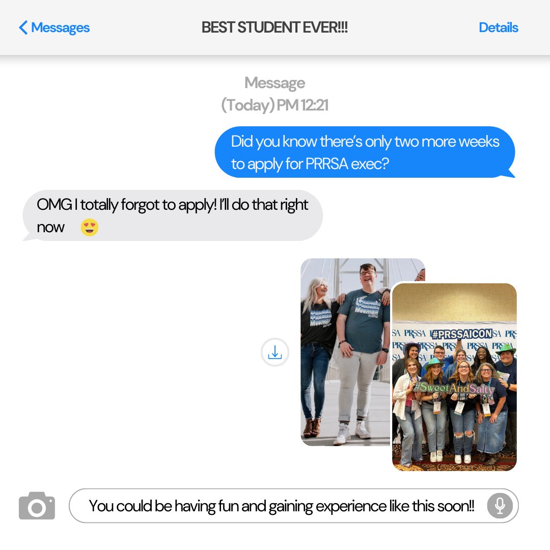 UofM PRSSA tweet media