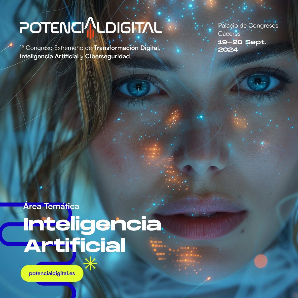 🤔 ¿Queréis saber qué es lo que nos espera con alucinante mundo de la Inteligencia Artificial cada vez más presente en nuestras vidas? 🤖

📍 Lugar: Palacio de Congresos de Cáceres
🗓 Fechas: 19 y 20 de septiembre
💻 Inscripción gratuita: potencialdigital.es

#extremadura
