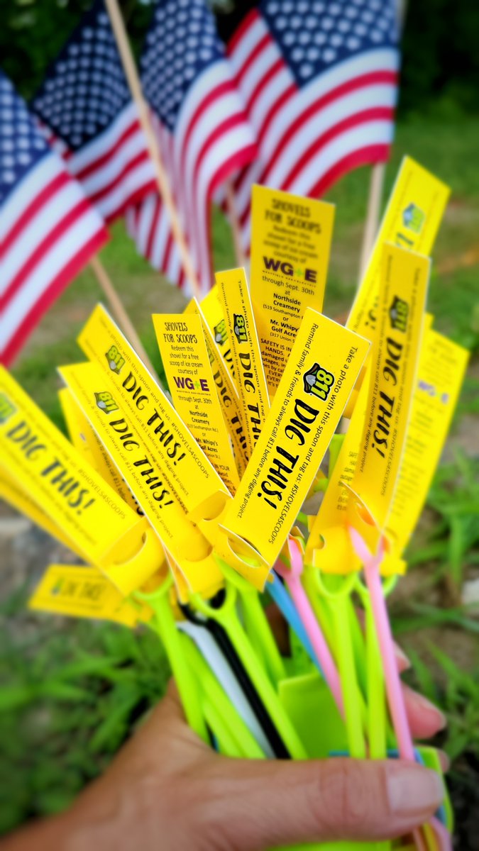 “When is the first drop of shovels going to happen?”, you ask?  Soon! Real soon!! 😉 🇺🇸🍦