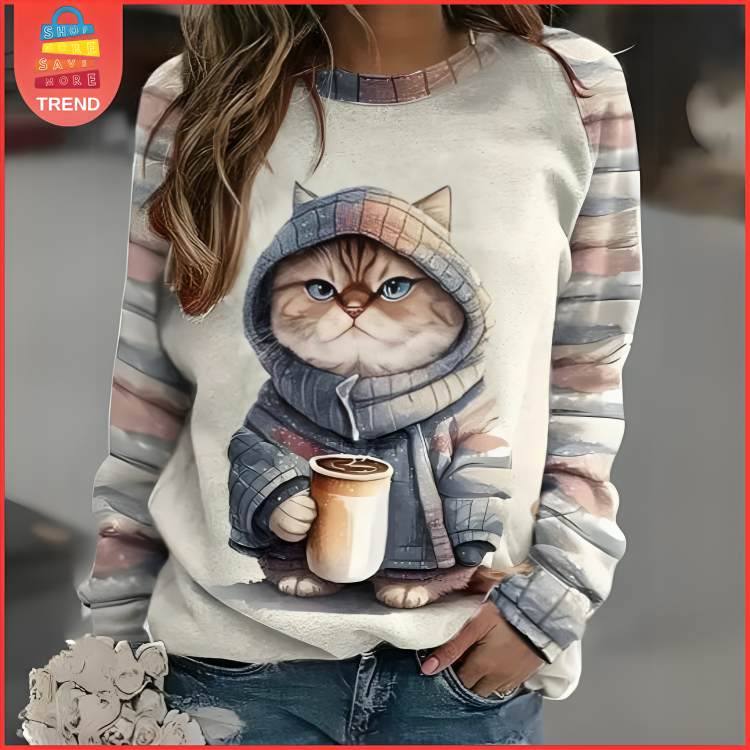 trend_1203's tweet photo. Trend offers a set of 5 crew neck sweatshirts with a cat print, featuring a casual design, long sleeves, and dropped shoulders.👚😍
#trend #sweatshirt #womenswear #casualfashion #catprint #crewneck #longsleeves #fashion #trend #stylish #beautiful #unique #comfortable #dailywear https://t.co/Up3LoUfUtJ