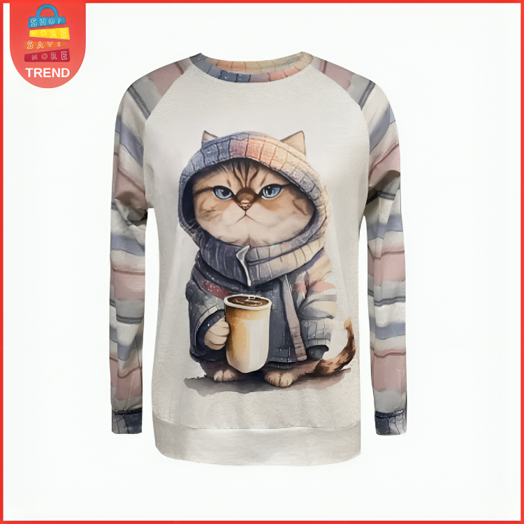 trend_1203's tweet photo. Trend offers a set of 5 crew neck sweatshirts with a cat print, featuring a casual design, long sleeves, and dropped shoulders.👚😍
#trend #sweatshirt #womenswear #casualfashion #catprint #crewneck #longsleeves #fashion #trend #stylish #beautiful #unique #comfortable #dailywear https://t.co/Up3LoUfUtJ