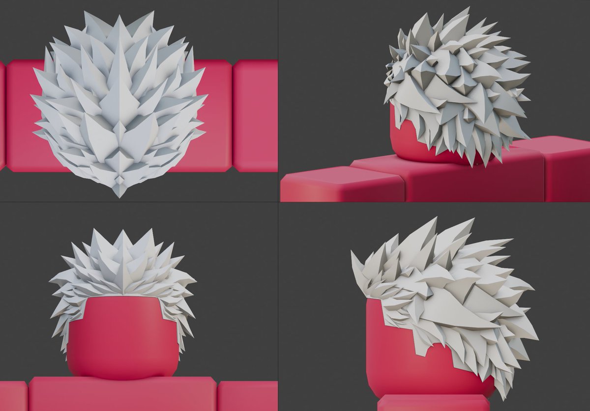 Merfi44's tweet photo. hairstyle i did lately! ^^#Roblox #robloxart  #blender  #robloxUGC https://t.co/UVSsUs7Cnw