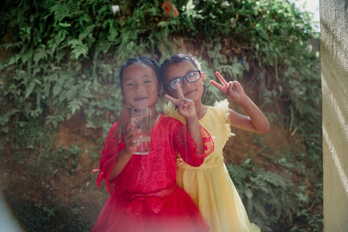 Your generosity allows children like Chivy and Bopha to have access to clean, safe water. 🩵 Allowing them to reclaim their education, have good health, and no longer suffer from waterborne illnesses. 

Make a gift at neverthirstwater.org to give clean water today. 💧