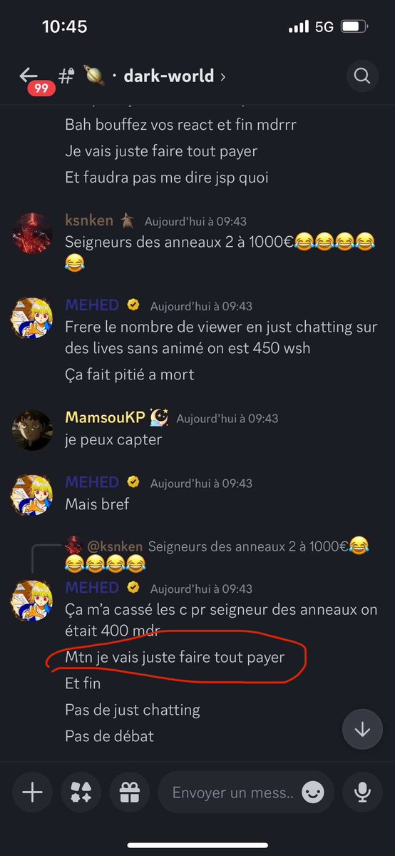 ptirebeu's tweet photo. @MehdiZW Aller va bosser au MCDO mtn au lieu de mendier des sous à tes viewers de 15 ans https://t.co/mTa9xdWaGg