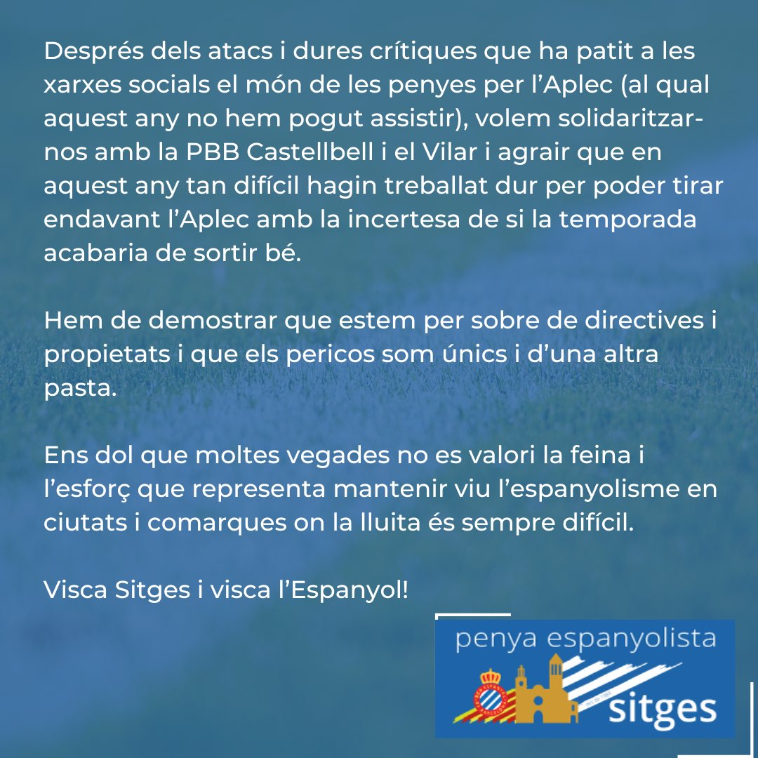 Penya Esp. Sitges tweet media