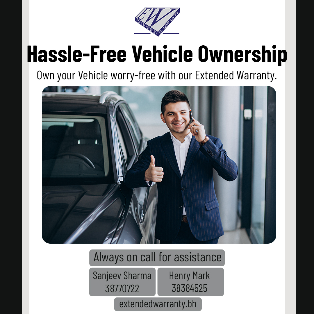 warrantybahrain's tweet image. Hassle-Free Vehicle Ownership. Own your vehicle worry-free with our extended warranty. Drive confidently knowing you’re covered. 🚗🛡

Follow us for more exclusive offers.

#HassleFreeOwnership #ExtendedWarranty #WorryFreeDriving #VehicleProtection #DriveWithConfidence