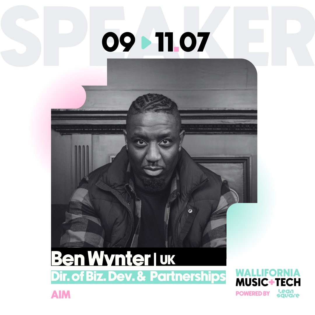 AIM_UK's tweet photo. Heading to @MusicTechBE? AIM's Director of Business Development &amp; Partnerships, @BillionaireBen will be participating in the startup jury &amp; will speak on the panel; ‘Investing in Innovation: Empowering Entertainment &amp; Music+Tech’ on July 10th from 4.30pm

https://t.co/pDQNWTU2s7 https://t.co/r31JTLz39W