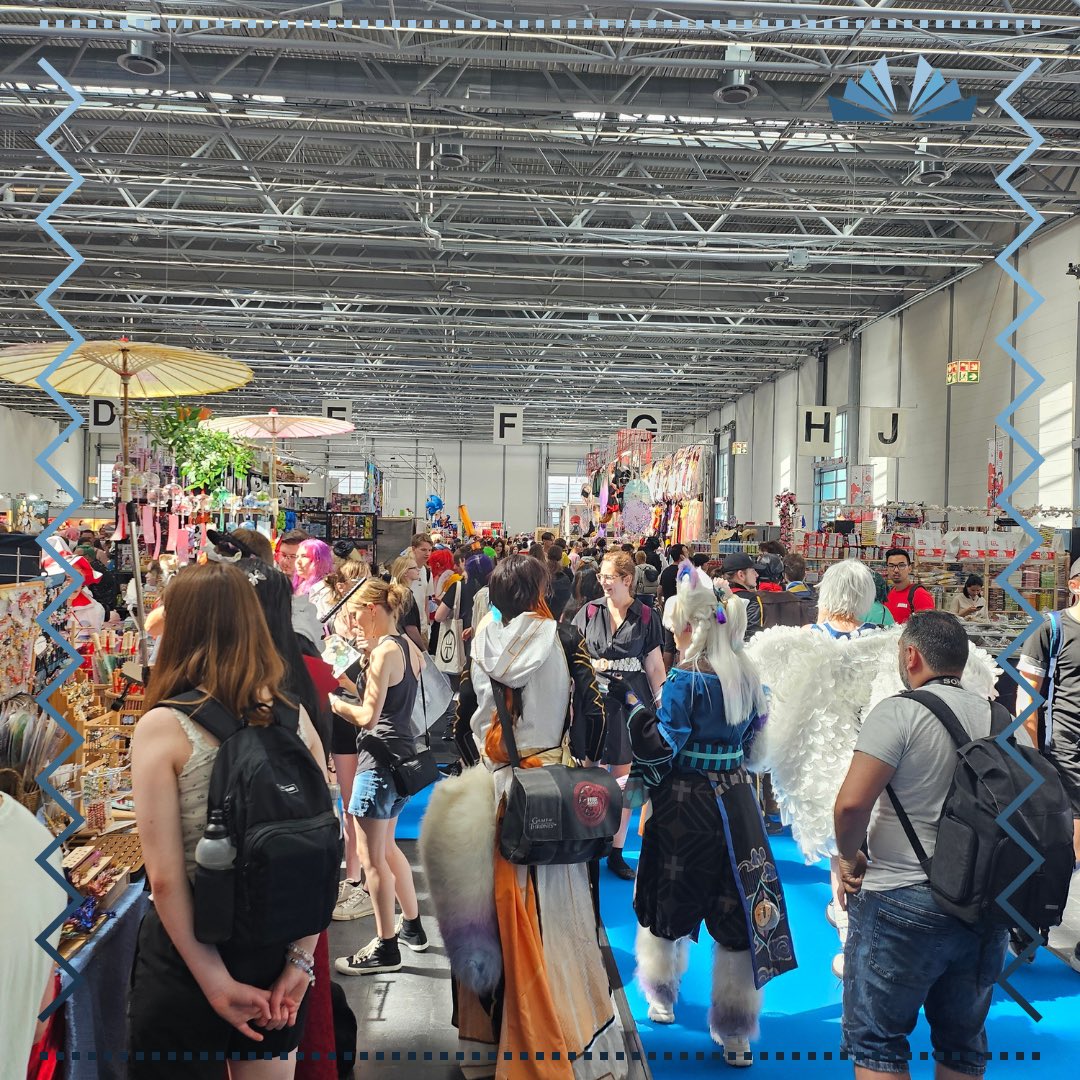 zmbc_gaming's tweet photo. Ein paar Impressionen von der DoKomi 2024 in Düsseldorf 😊. Danke an Carolin @princess___Caro für die Bilder und Glückwunsch für den Auftritt im @BEAUTVde Showcase-Heft 2024. Special Thanks an @Xernist für das Design 🤝 https://t.co/sNTpJJ3E3B